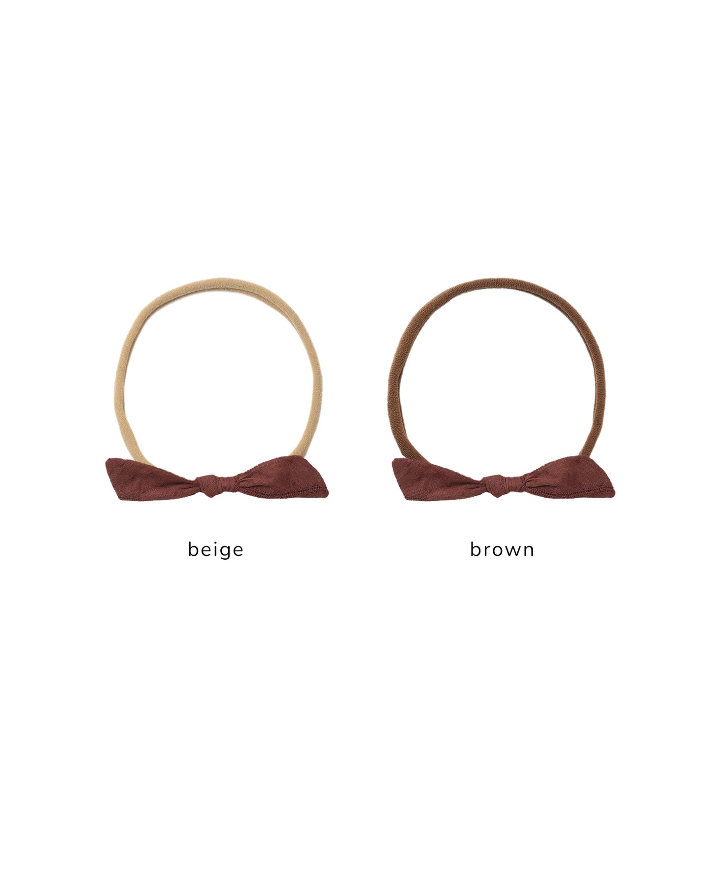 Rylee + Cru - Little Knot Headband - Mulberry(Beige)