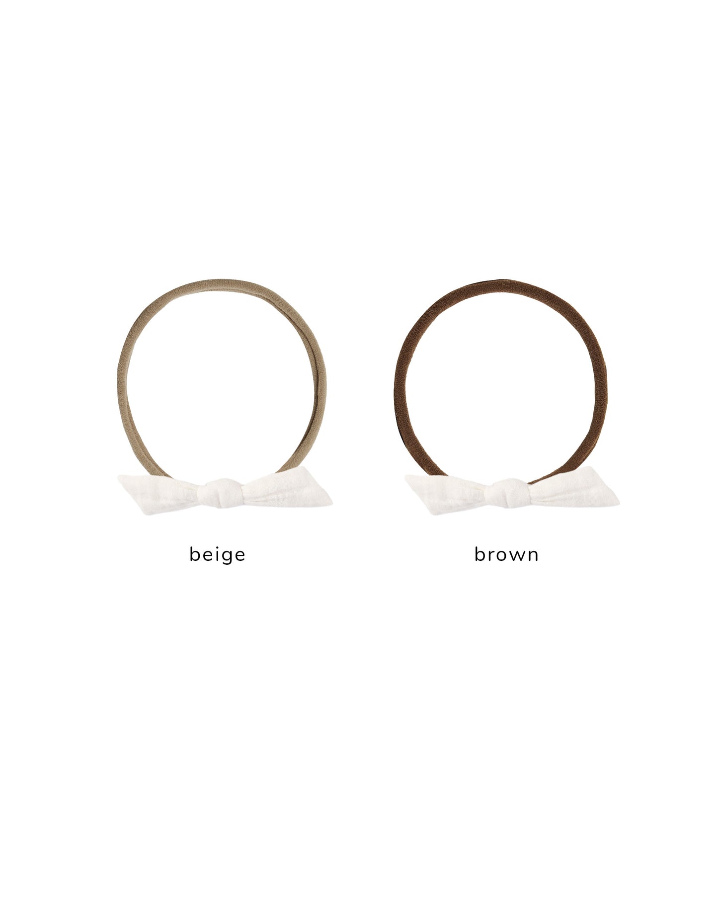 Rylee + Cru - Little Knot Headband - Natural(Beige)