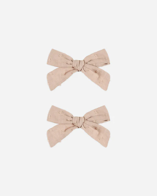 Rylee + Cru - Bows, Set of 2 - Blush