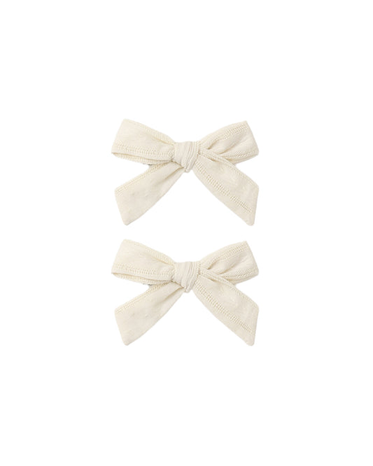 Rylee + Cru - Bows, Set of 2 - Natural