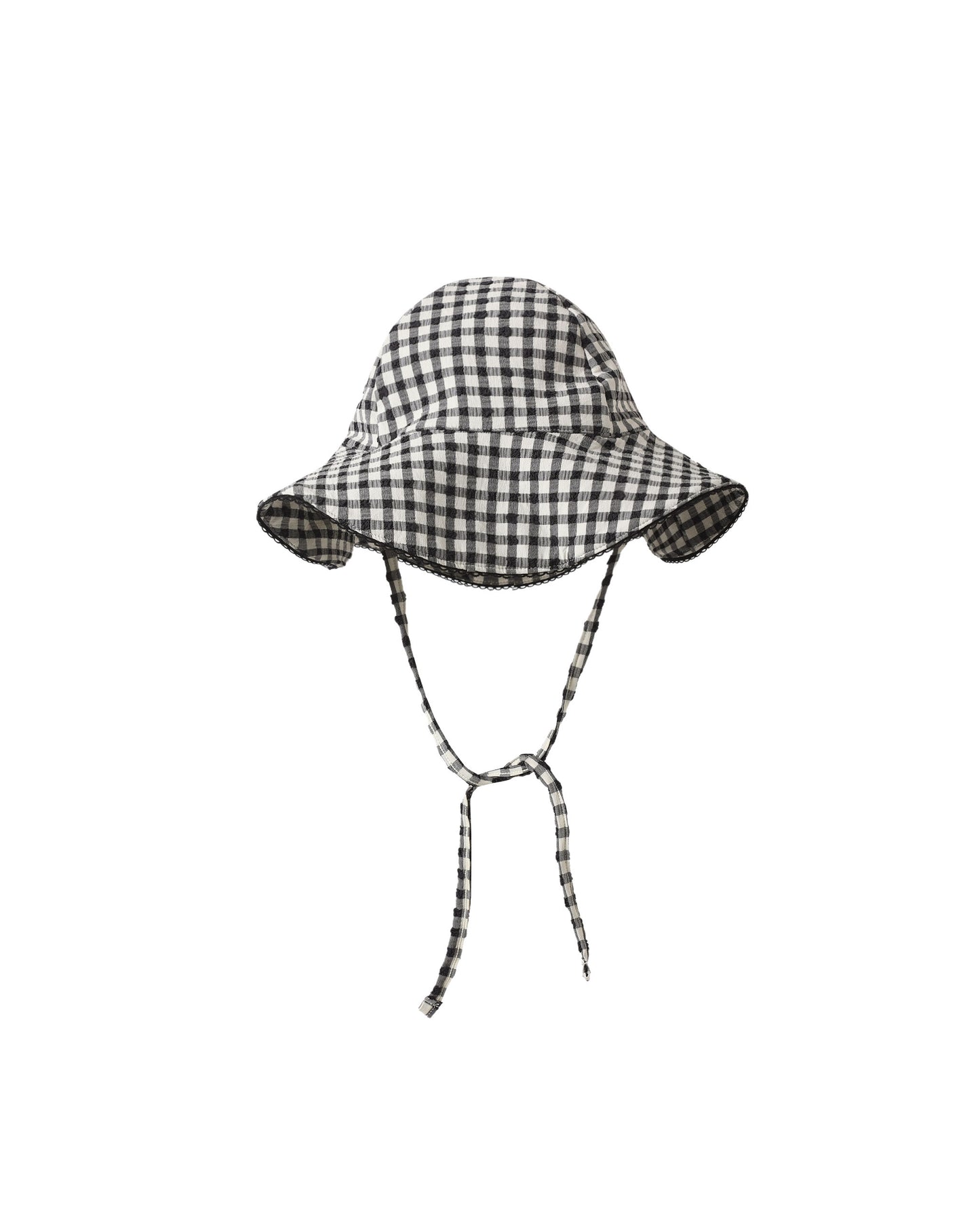 Rylee + Cru - Swim Hat - Black Gingham