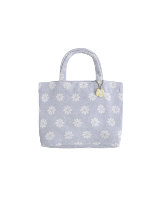 Rylee + Cru - Terry Beach Bag - Periwinkle Daisy