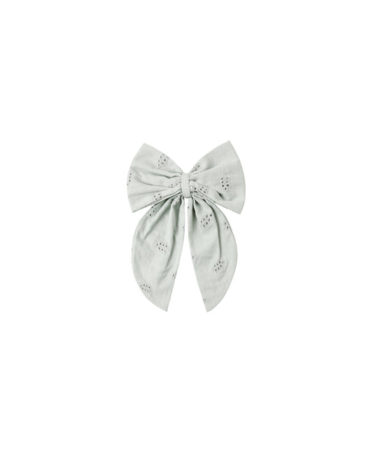 Rylee + Cru - Oversized Bow - Seafoam