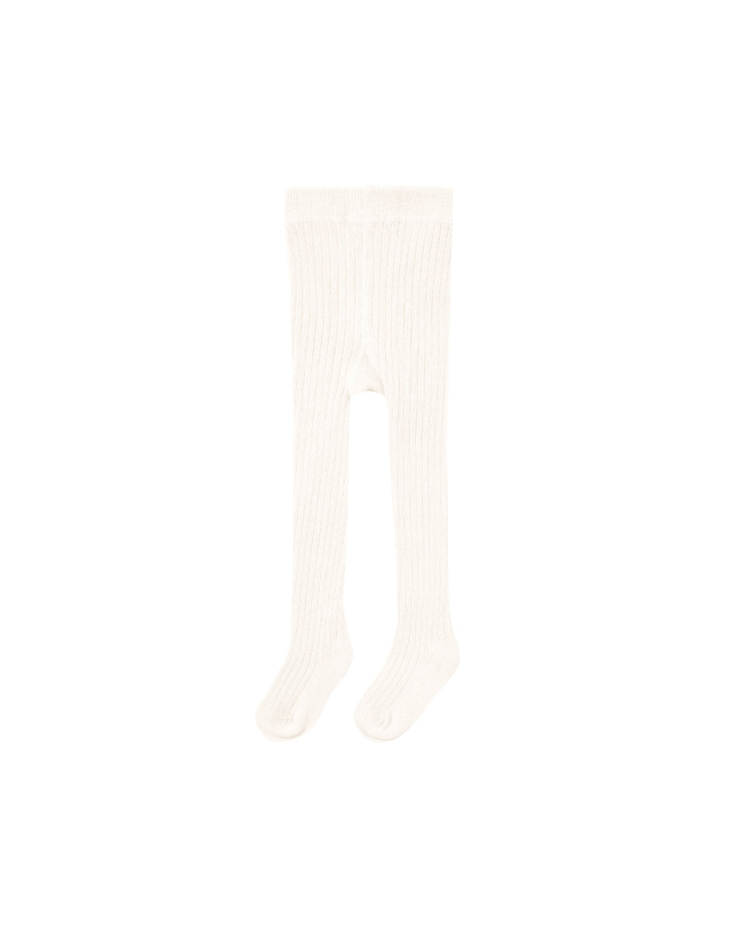 Rylee + Cru - Ribbed Tights - Natural