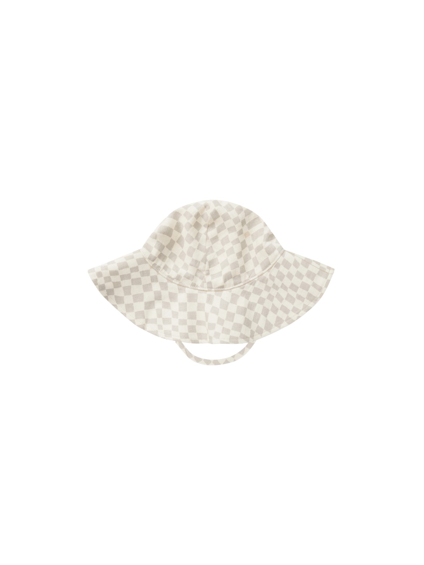 Rylee + Cru - Floppy Sun Hat - Dove Check