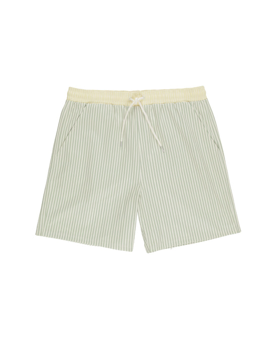 Rylee + Cru - Men's Boardshort - Sage Stripe