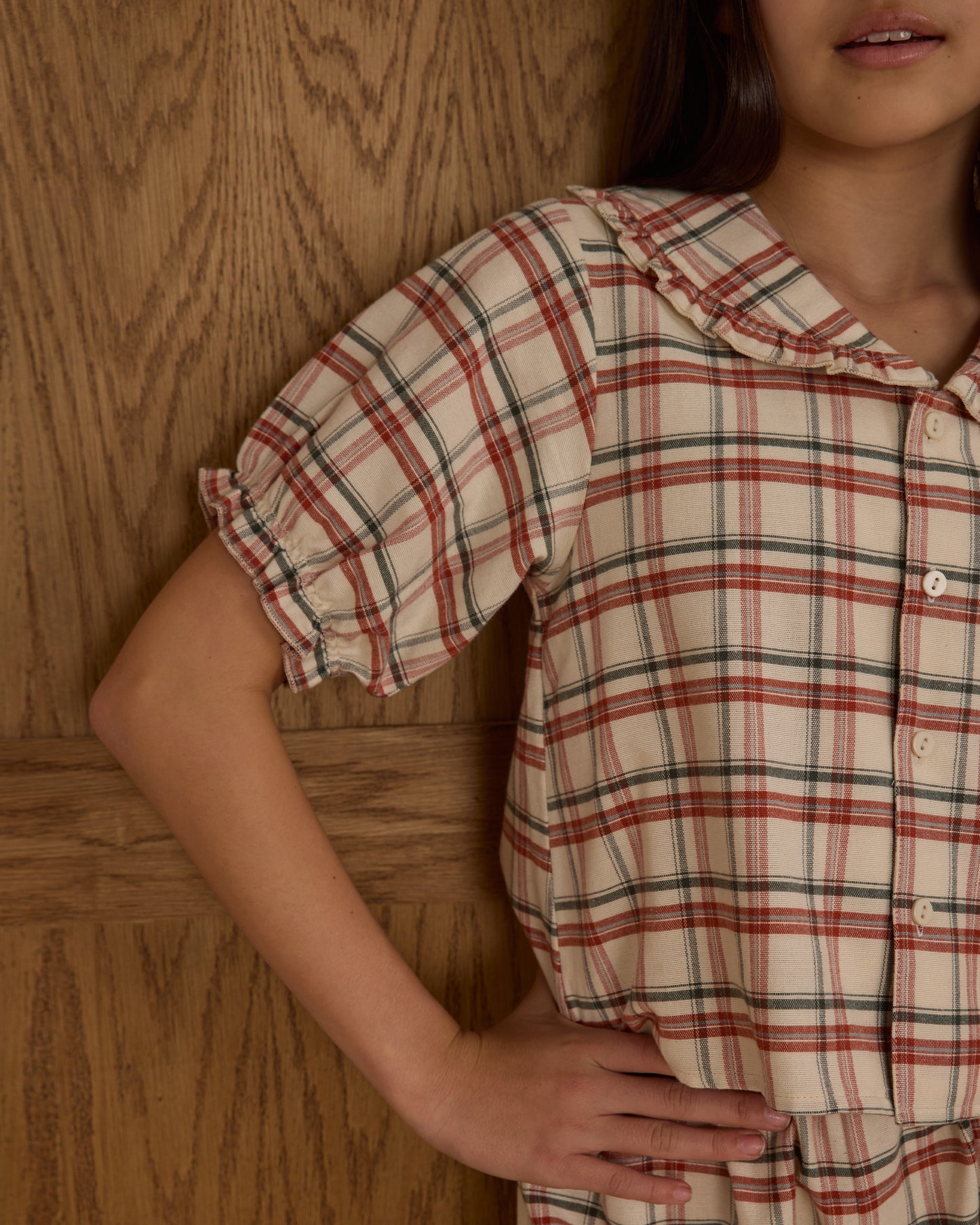 Rylee + Cru - Tween Ruffle Holiday Pajamas - Holiday Flannel