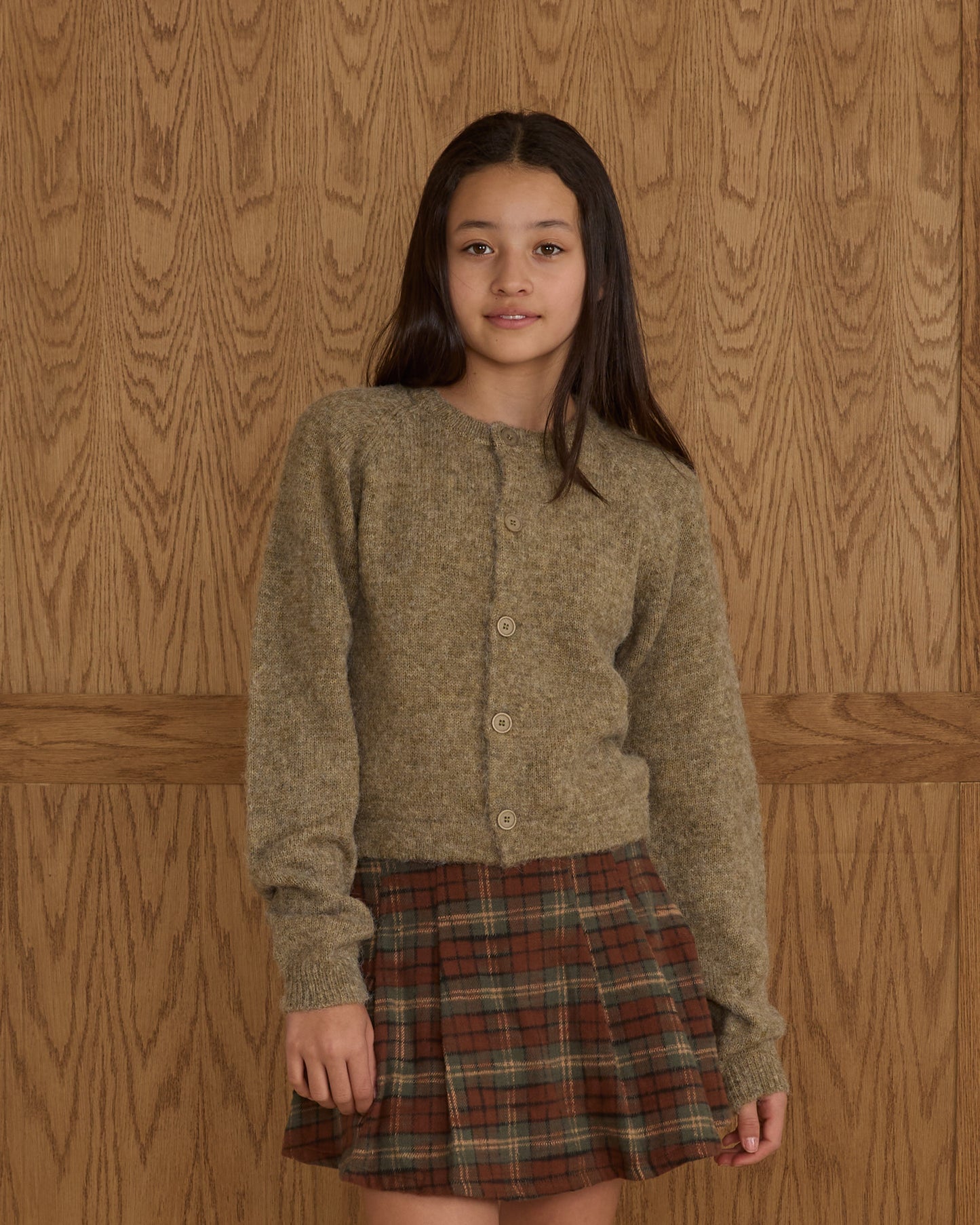 Rylee + Cru - Tween Pleated Skirt - Holiday Plaid