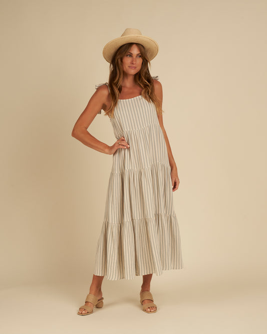 Rylee + Cru - Women's Harbor Dress - Ocean Stripe