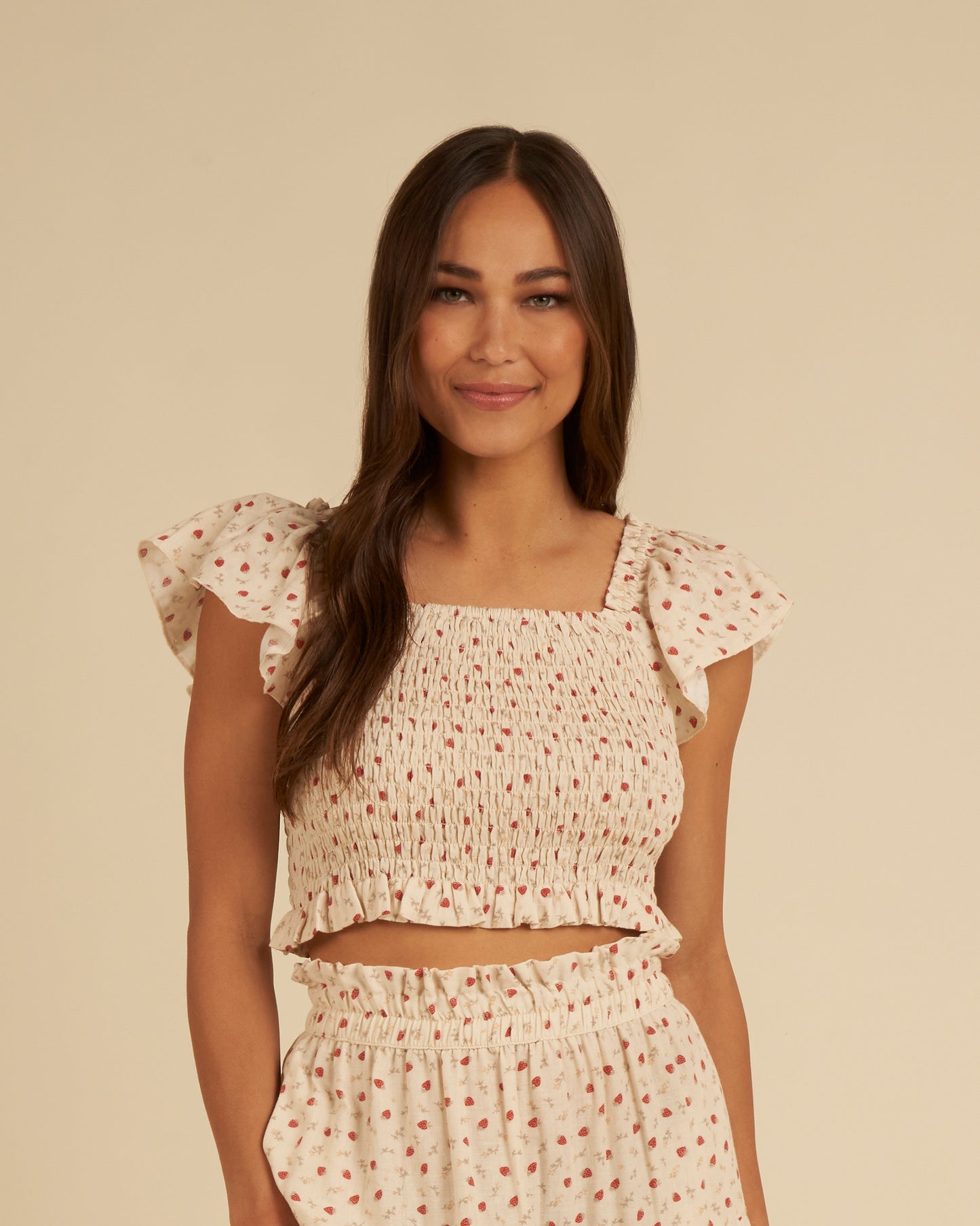 Rylee + Cru - Women's Zayla Top - Strawberry Fields