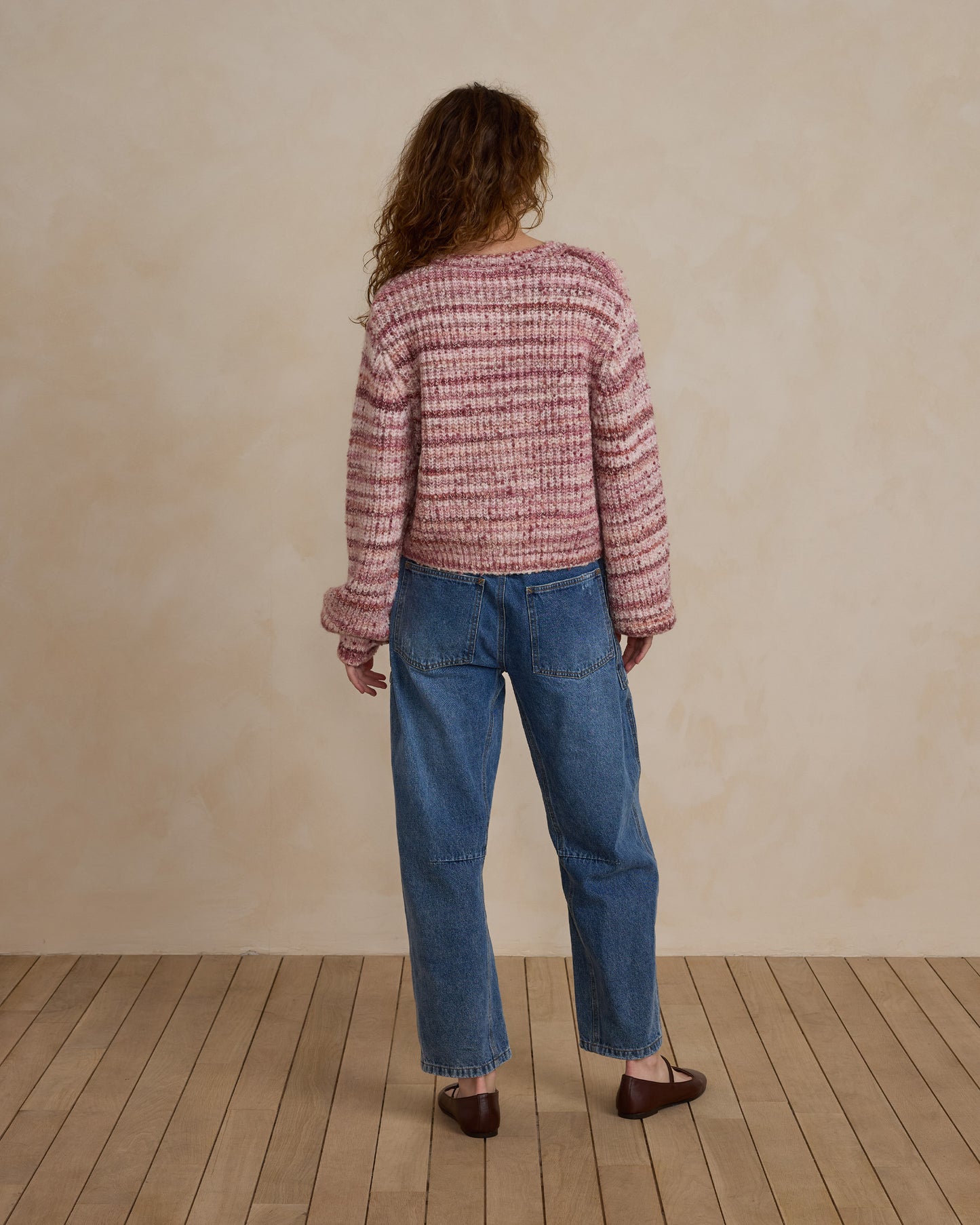 Rylee + Cru - Women's Cheyenne Cardigan - Pink Multi Stripe