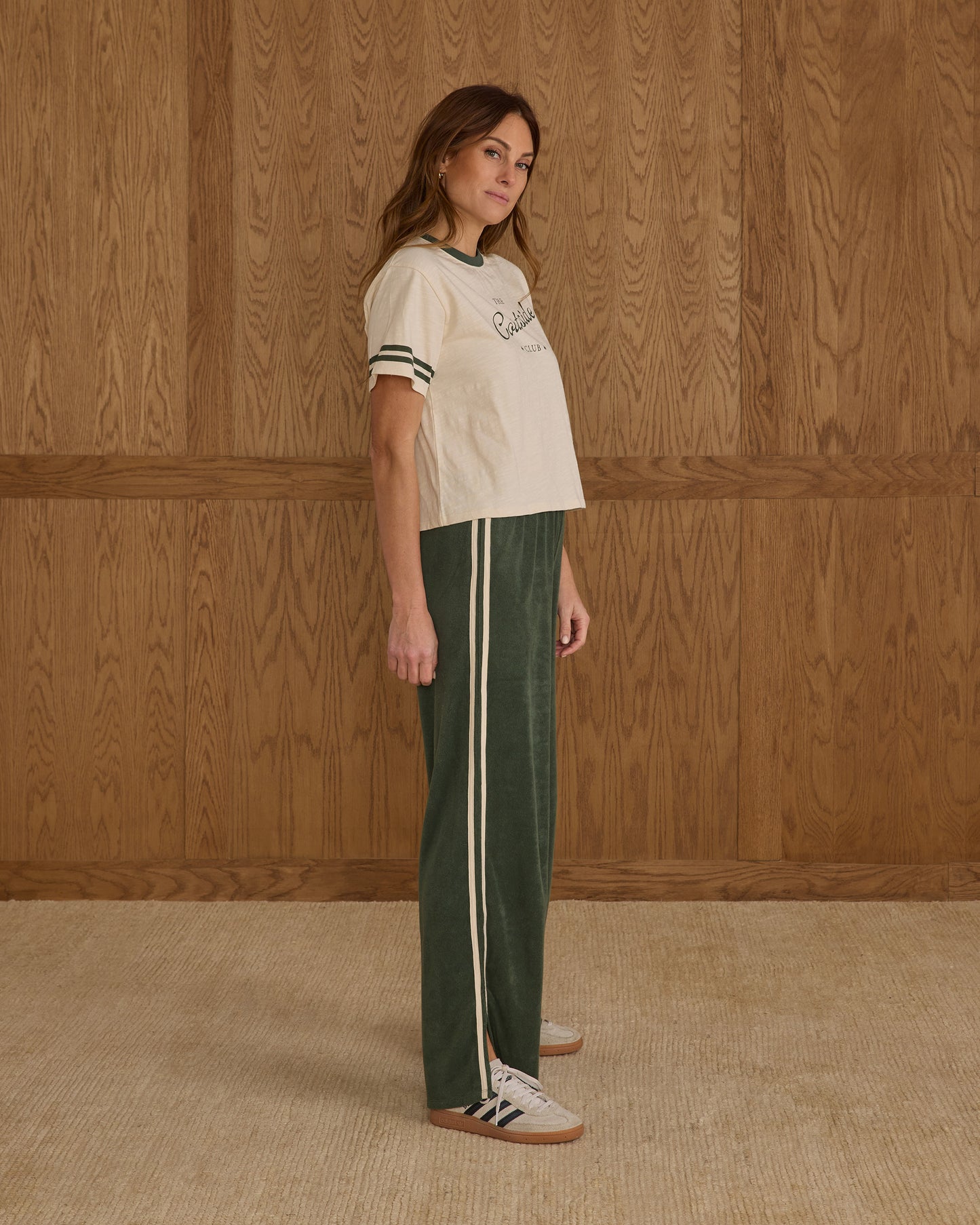 Rylee + Cru - Women's Varsity Tee - Courtside Club