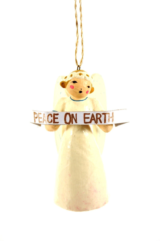 Angel Banner Christmas Ornament