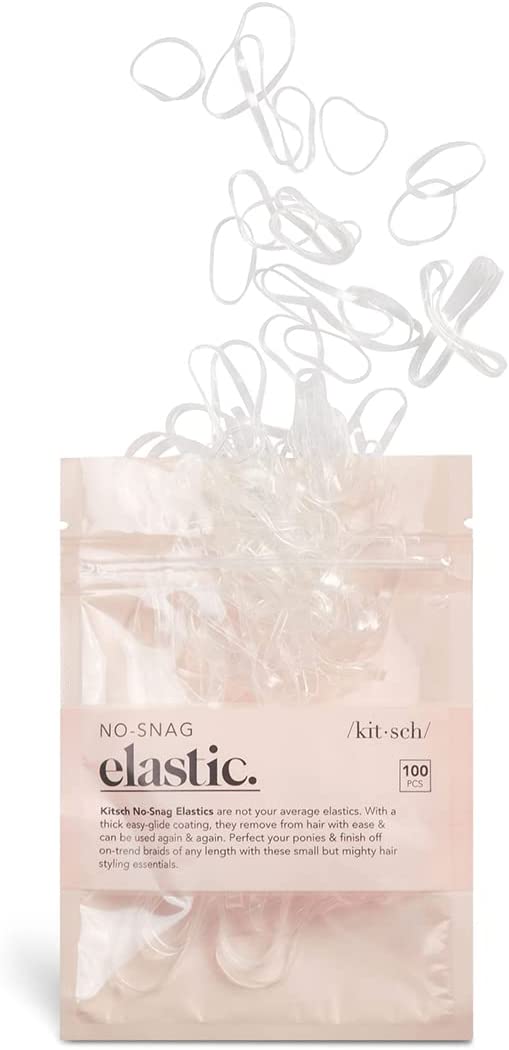 No-Snag Elastic - 100pc - Clear