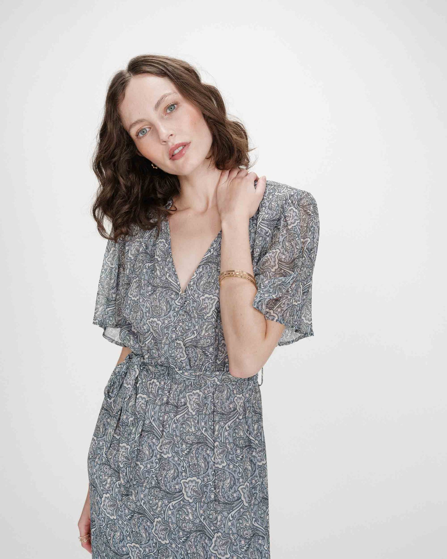 Venelle Dress - Ciel