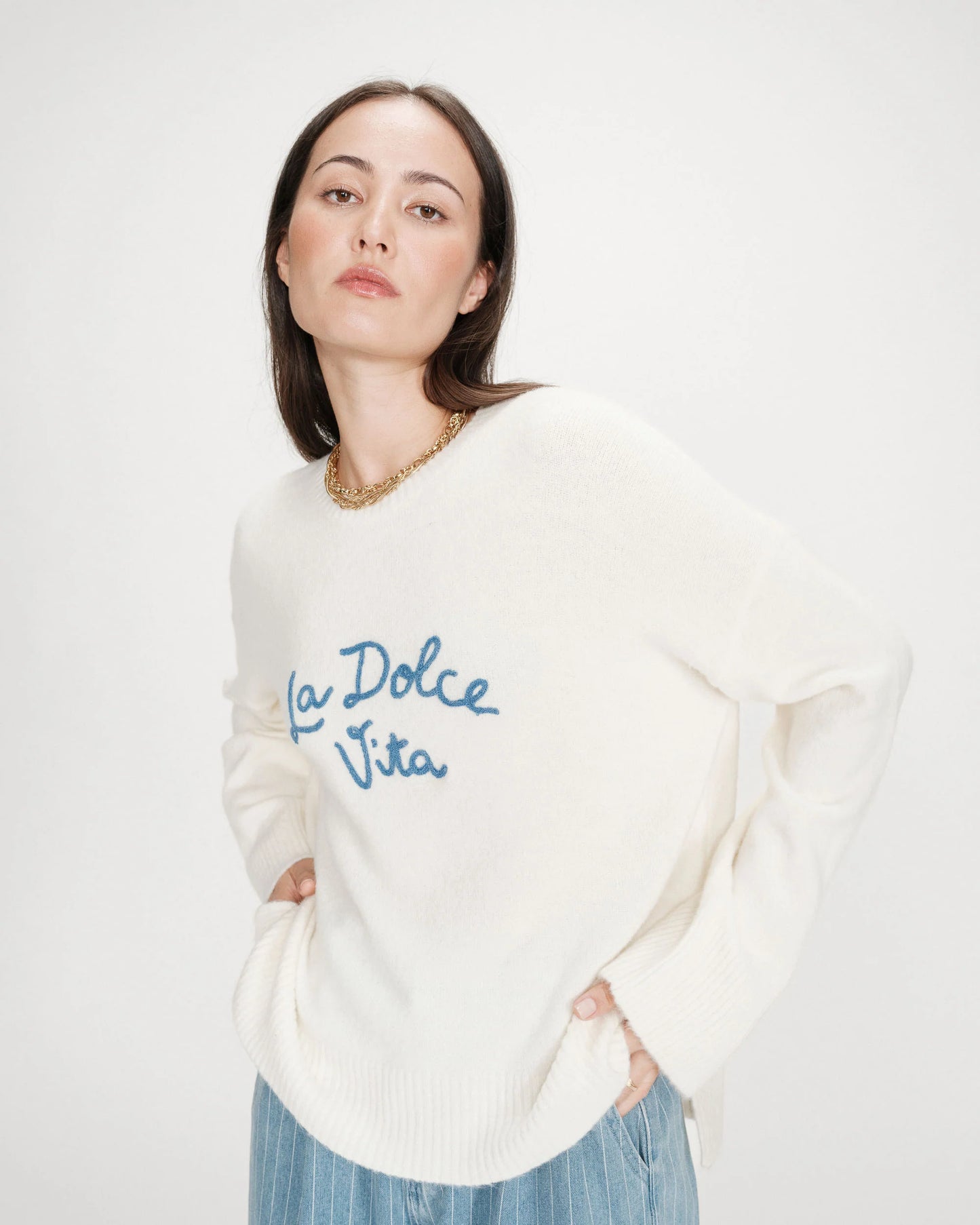 The Viggo Sweater - Ivory