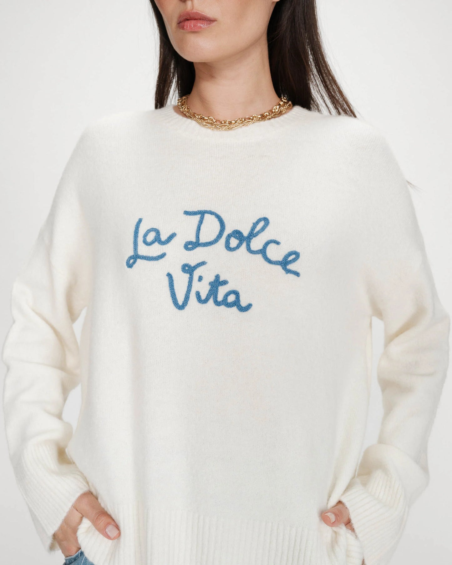 The Viggo Sweater - Ivory