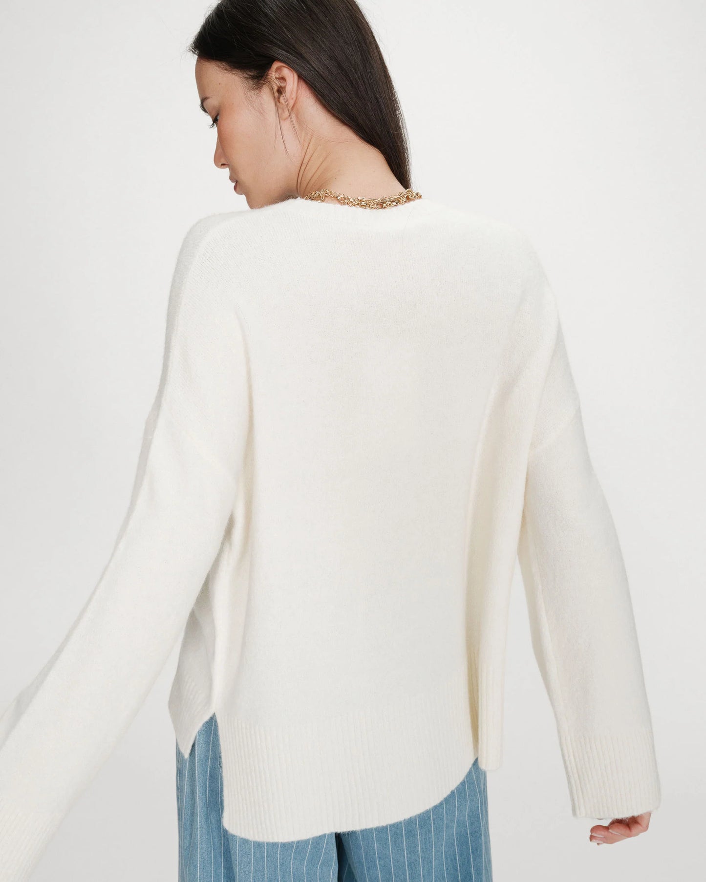 The Viggo Sweater - Ivory