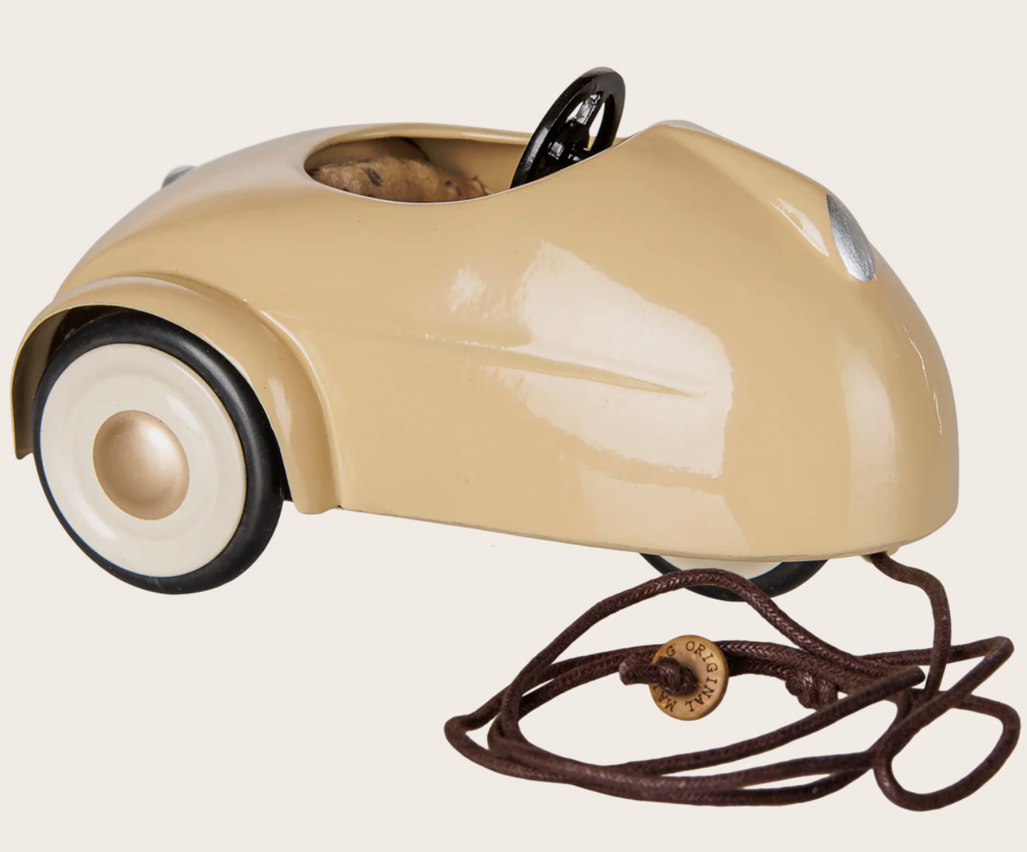 Maileg - Car, Mouse - Wheat - PREORDER FW26