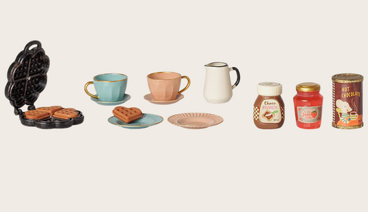 Maileg - Waffle Set, Mouse - PREORDER FW26