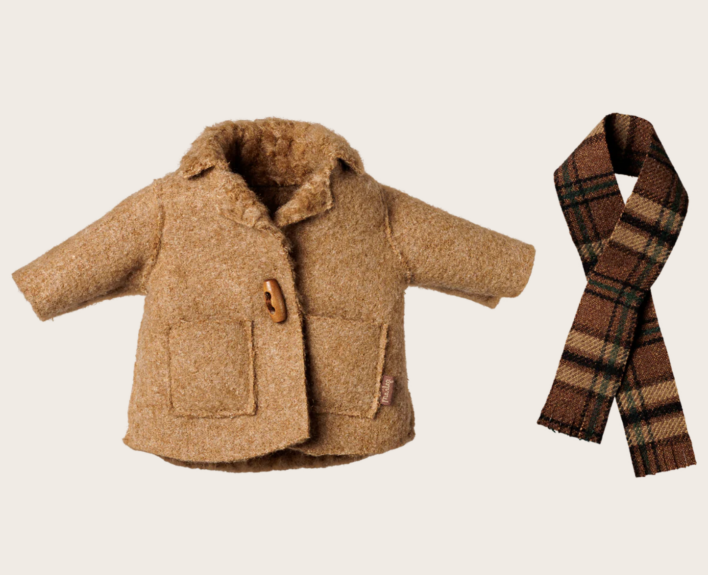 Maileg - Jacket and Scarf - Medium Mouse -  PREORDER FW26