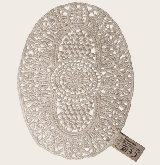 Maileg - Lace Rug, Mouse - PREORDER FW26