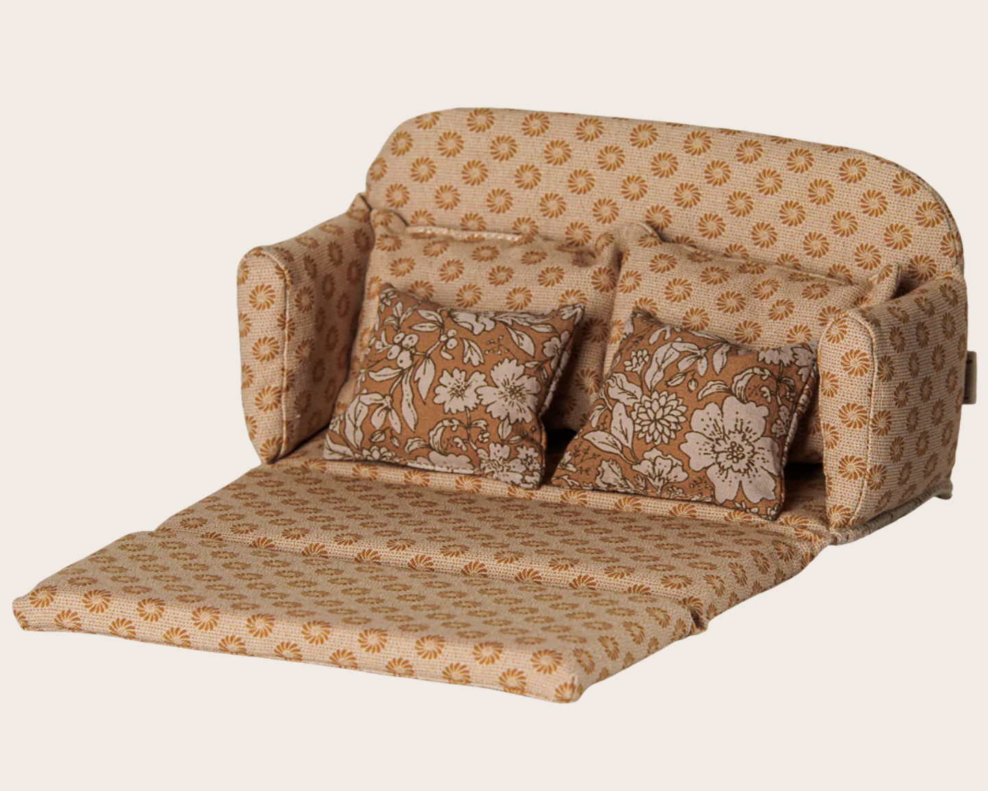 Maileg - Sofa Bed, Mouse, Large - Ocher - PREORDER FW26