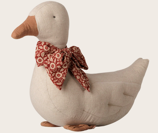 Maileg - Duck with Bow - Sand - PREORDER FW26