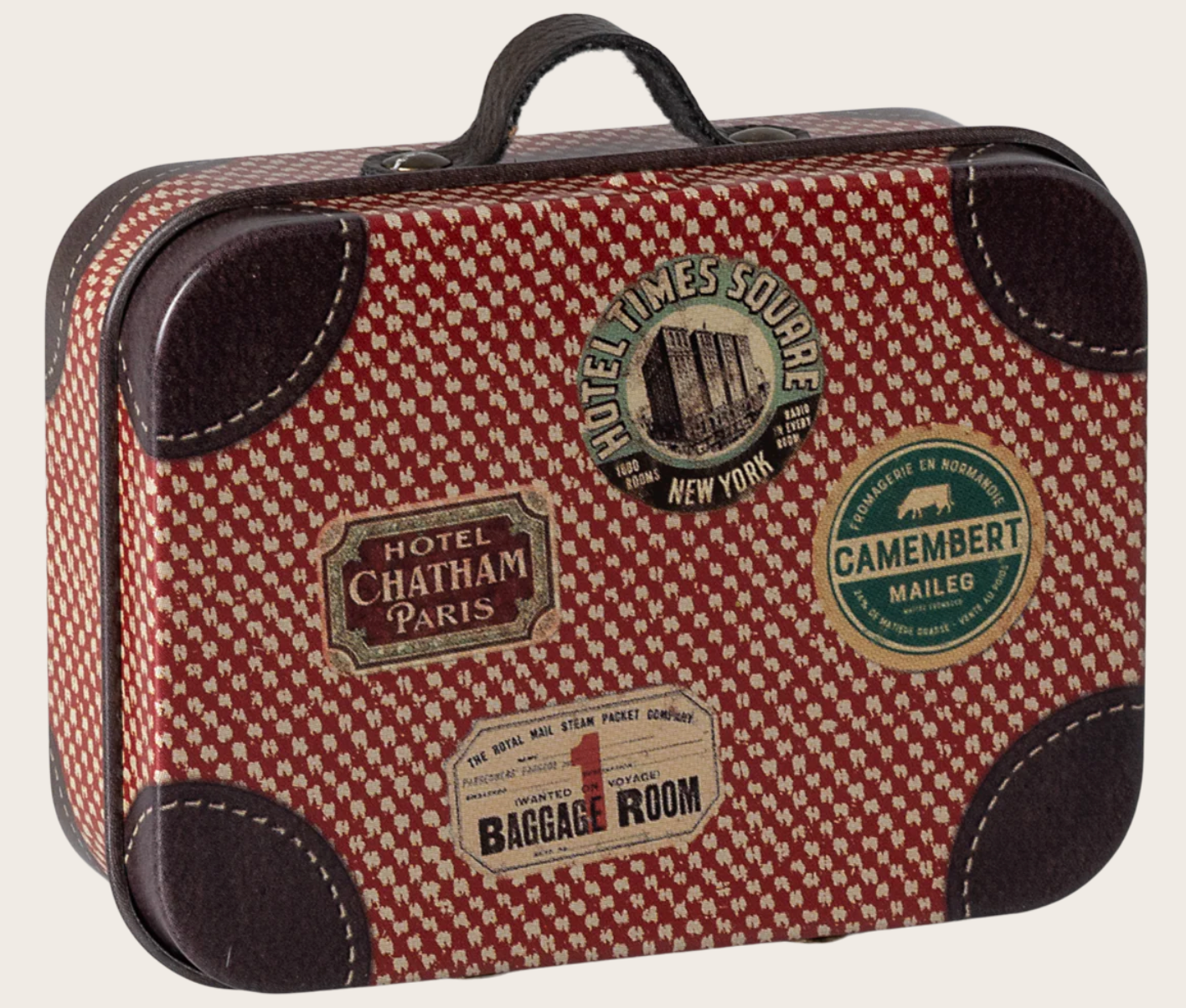 Maileg -  Suitcase, Micro - Red - PREORDER FW26
