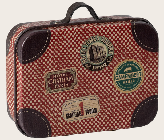 Maileg -  Suitcase, Micro - Red - PREORDER FW26