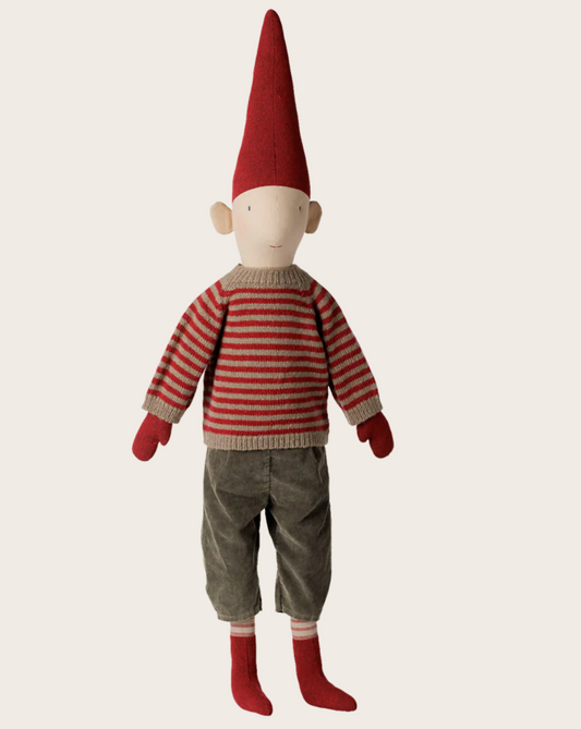 Maileg - Pixy, Size 5 - Boy - Striped Knitted Sweater - PREORDER FW26
