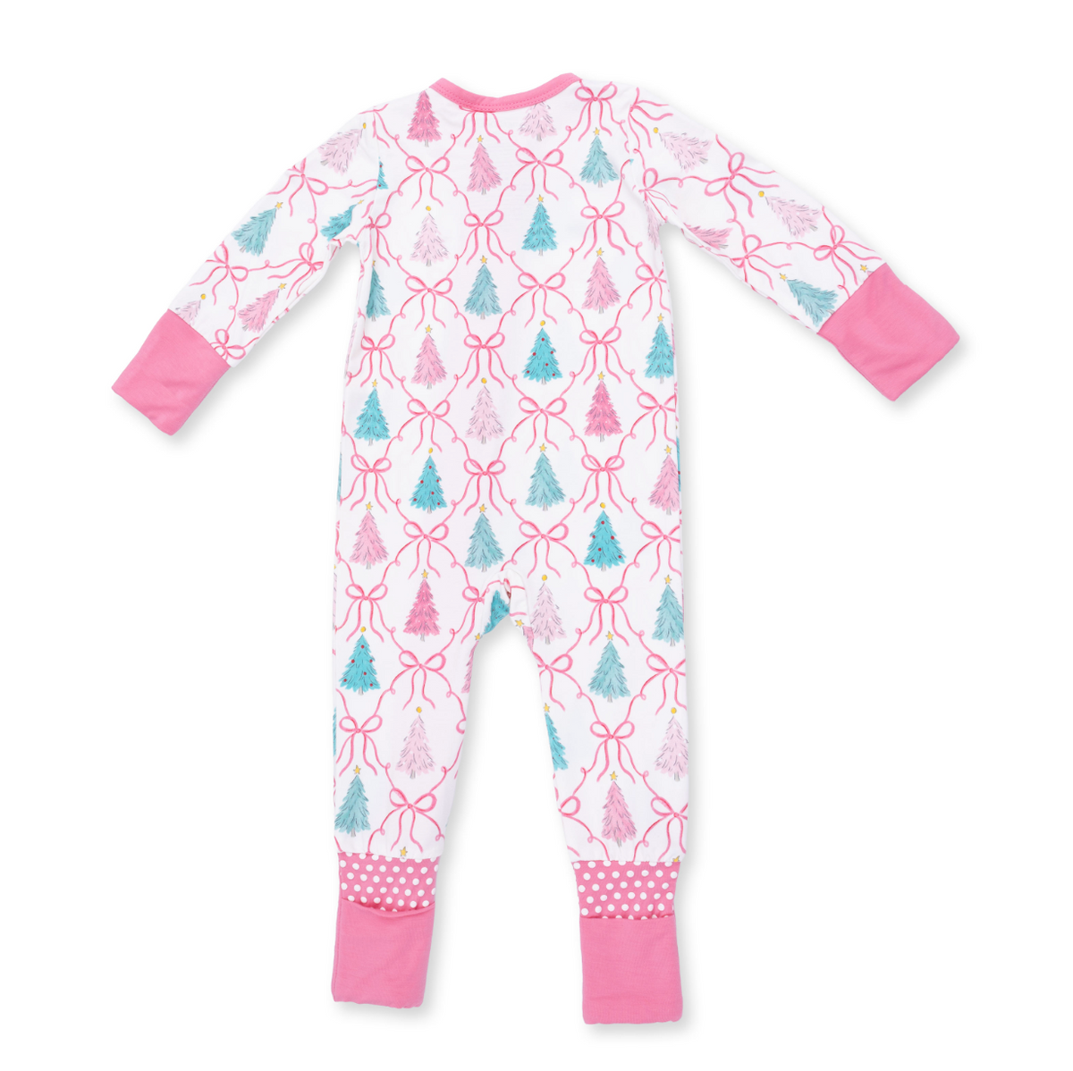 Convertible Romper - Bow Trellis Tree