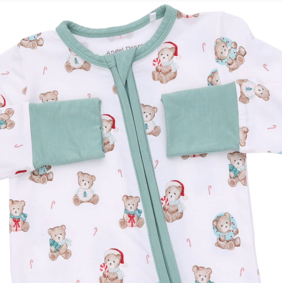 Convertible Romper - Christmas Teddy Bears