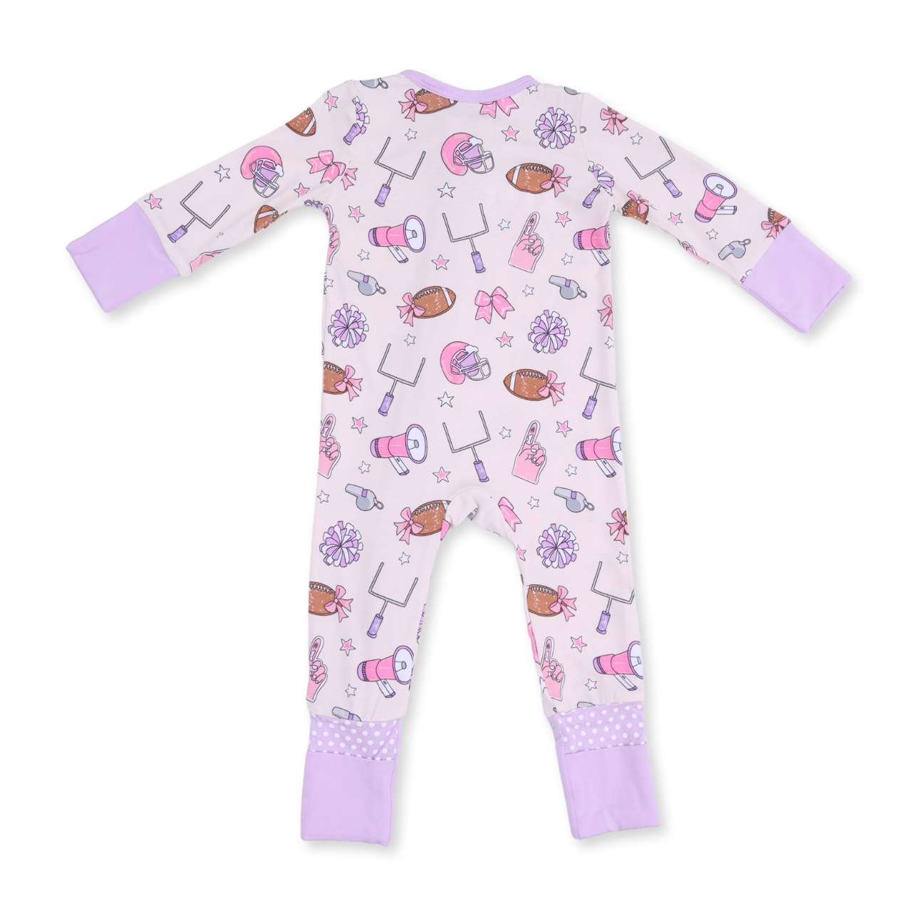 Convertible Romper - Football Cheer