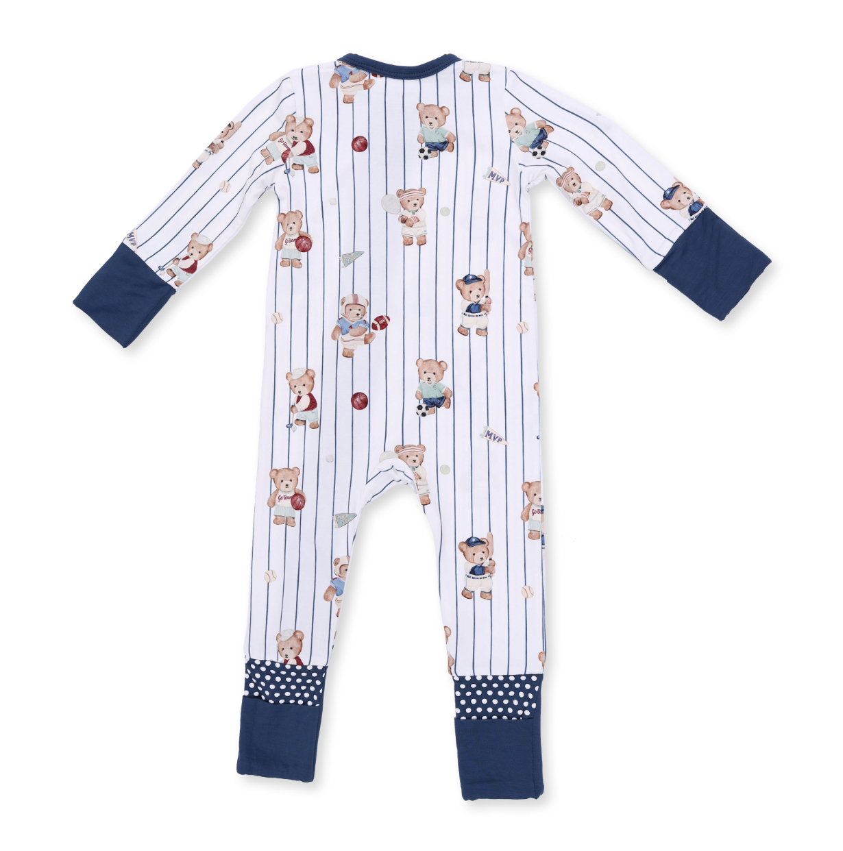 Convertible Romper - Mixed Sports Bears