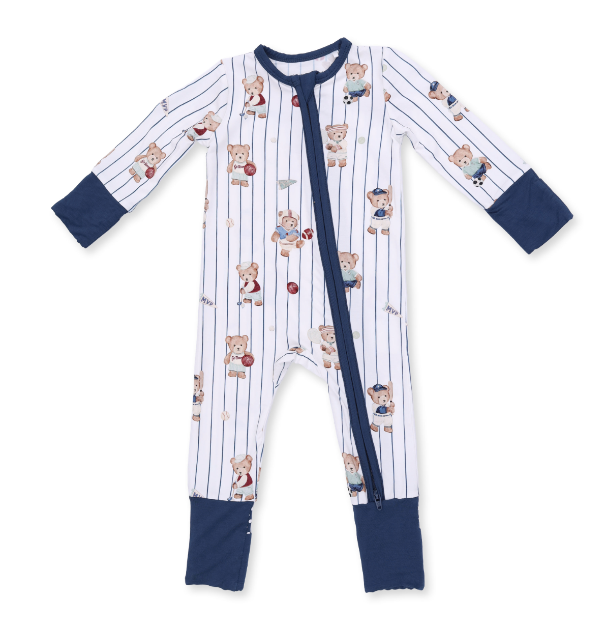 Convertible Romper - Mixed Sports Bears