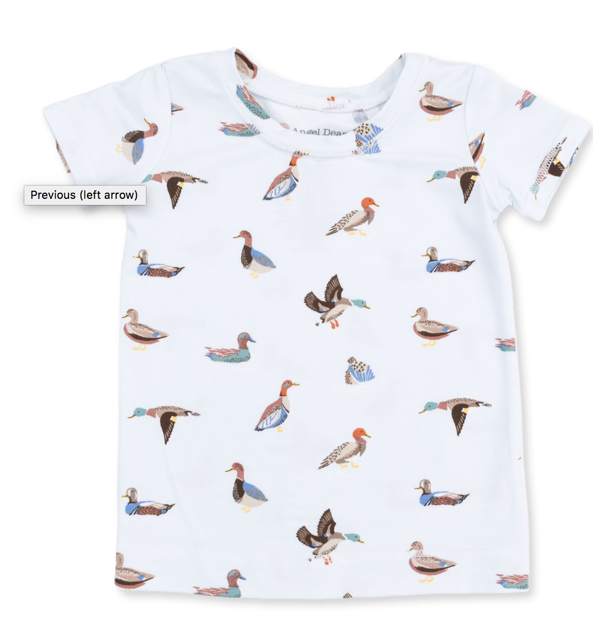 Short Sleeve Loungewear Set - American Ducks