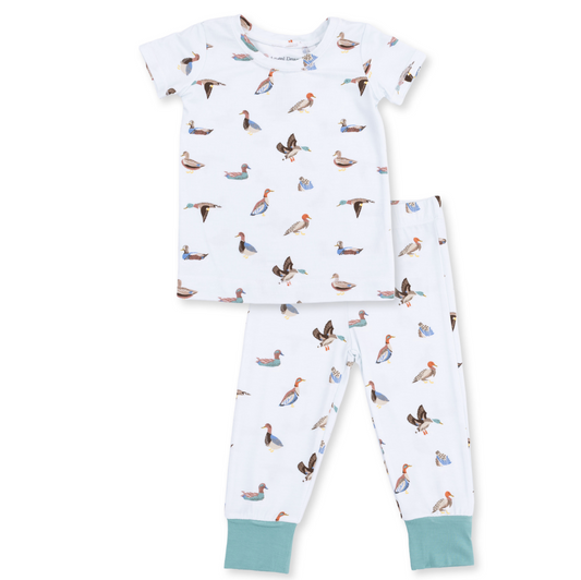 Short Sleeve Loungewear Set - American Ducks
