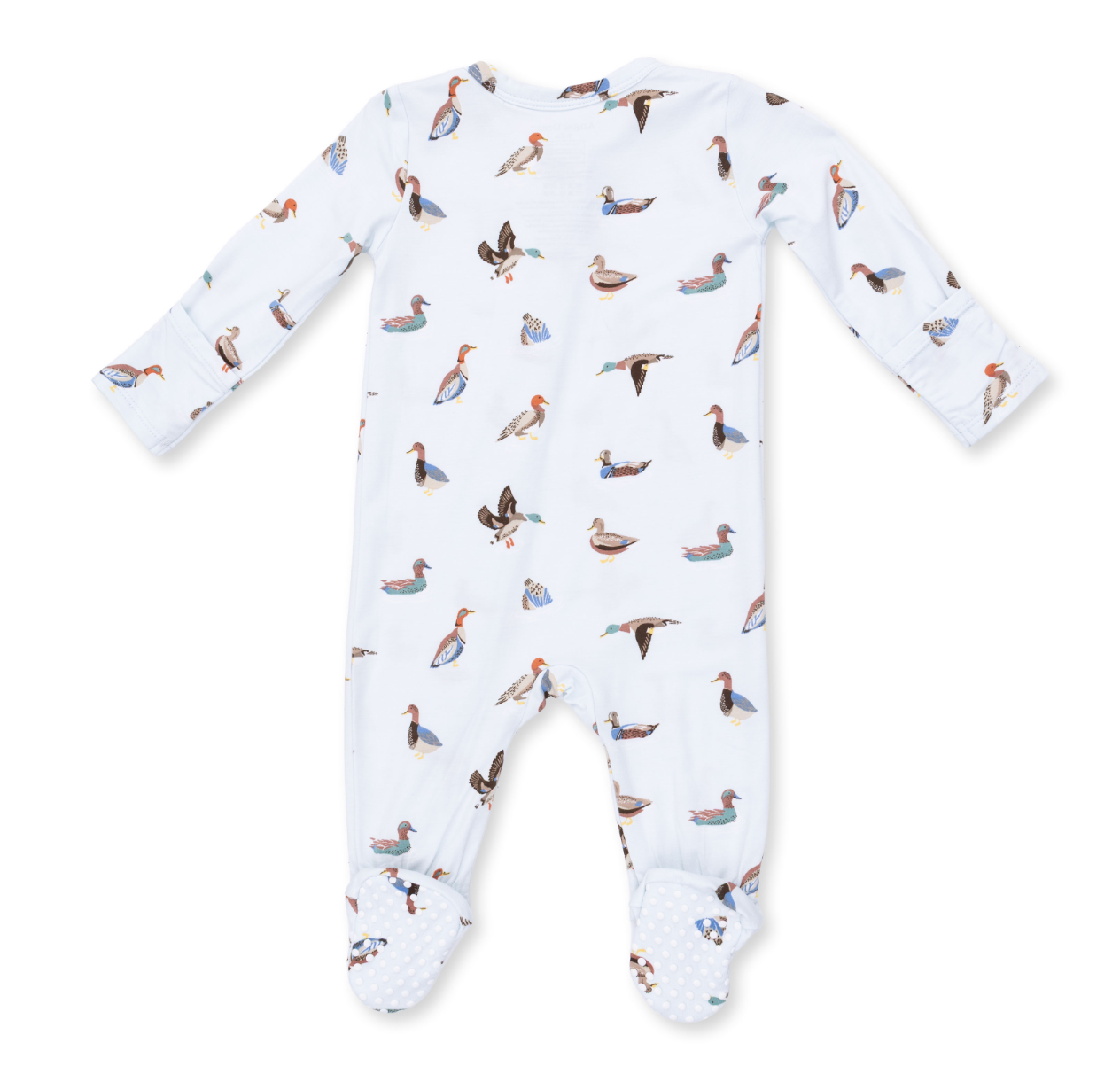2 Way Zipper Footie - American Ducks