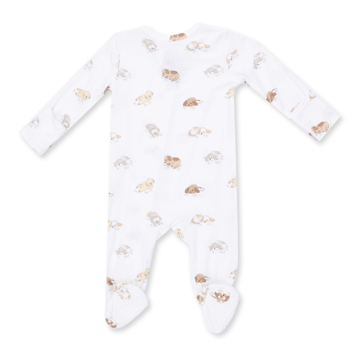 2 Way Zipper Footie - Puppy Snuggle Club
