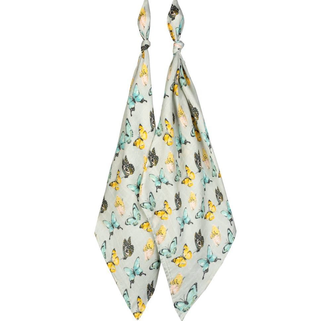 Milkbarn - Bamboo Burp Cloths - Butterfly