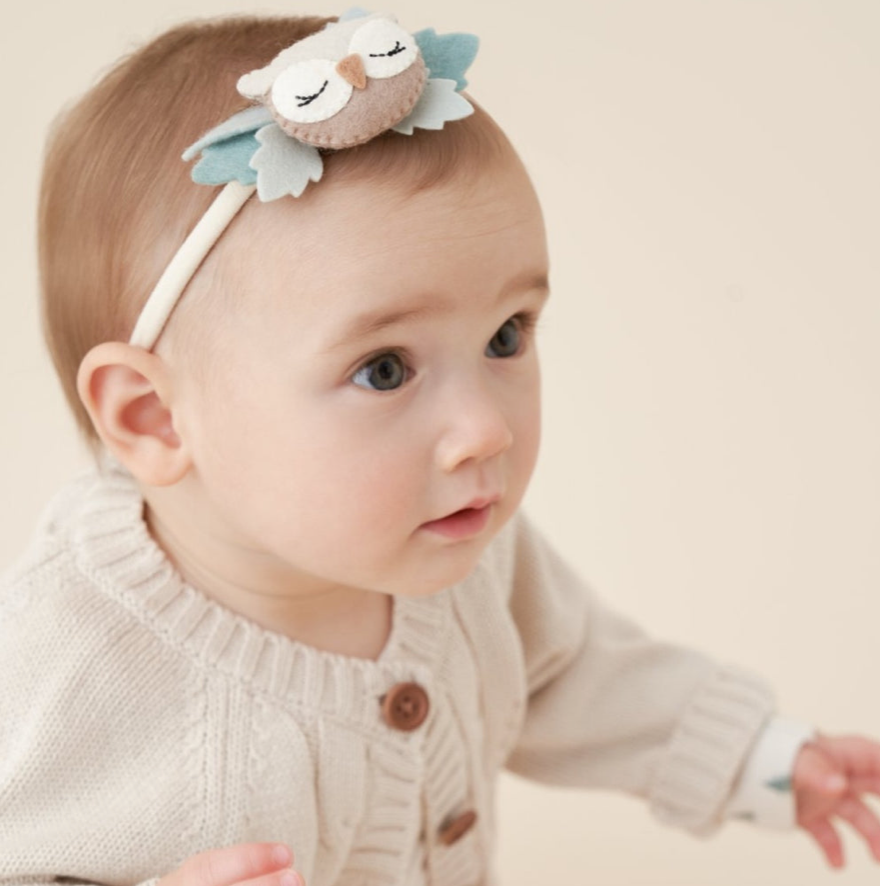 Elegant Baby - Owl Headband