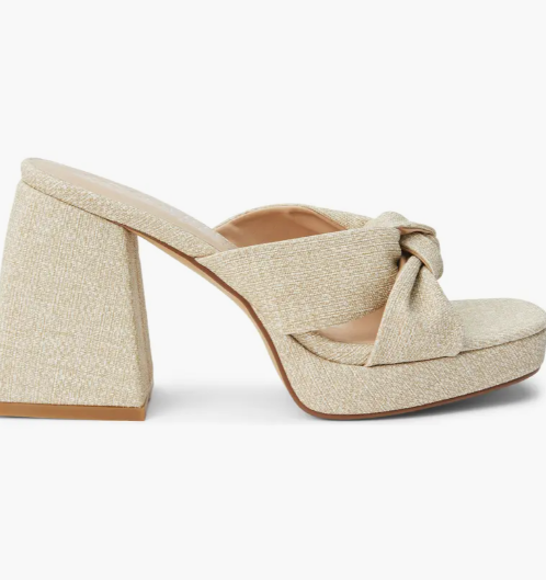 Matisse - Esme Knot Slide Sandal - Natural