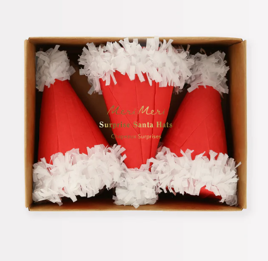 Meri meri - Surprise Santa Hats