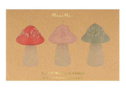 Meri Meri - Mushroom Candles - Large