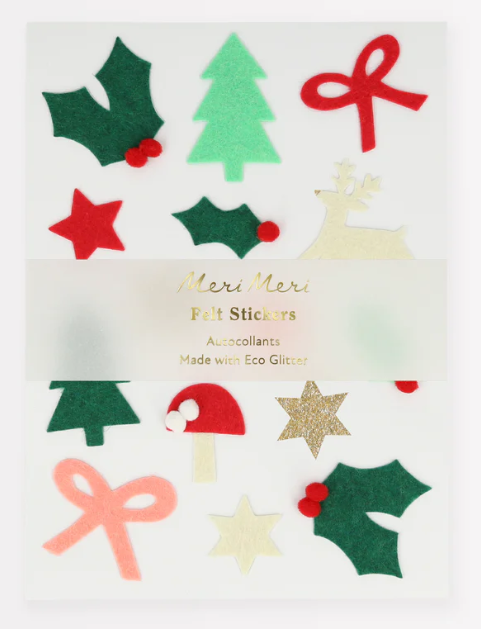 Meri Meri - Felt Christmas Icon Stickers