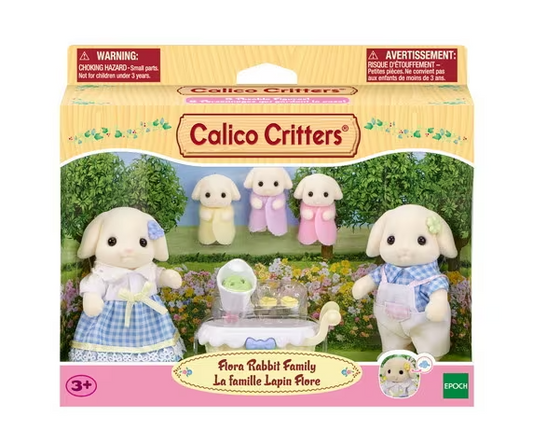 Calico Critters - Flora Rabbit Family