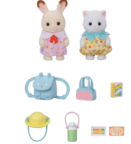 Calico Critters - Nursery Friends - Walk Along Duo