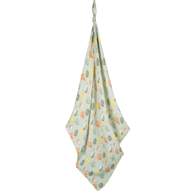 Milkbarn - Organic Swaddle - Vintage Balloons