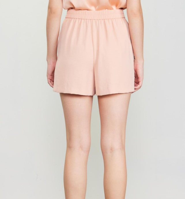 Recycled Tailored Shorts - Rose Cloud